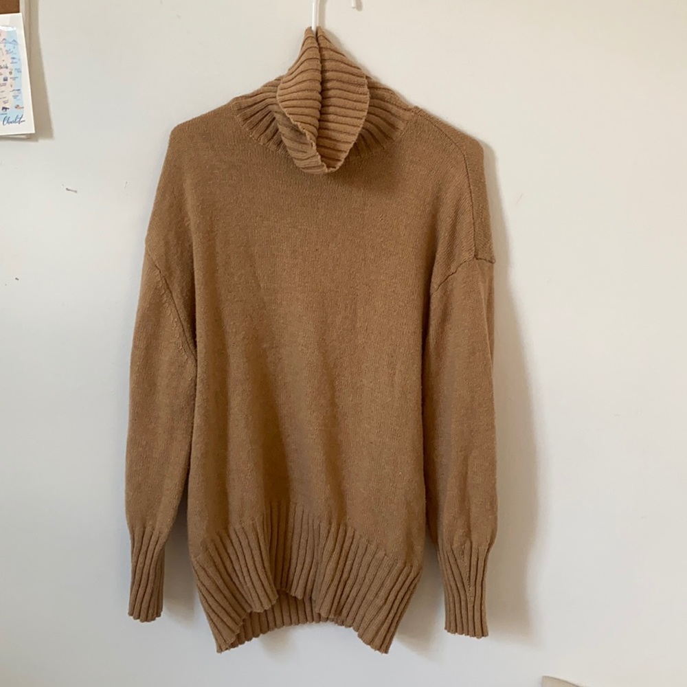 Oversized Turtleneck Sweater